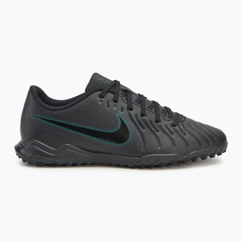 Ανδρικά ποδοσφαιρικά παπούτσια Nike Tiempo Legend 10 Club TF μαύρο/deep jungle/μαύρο 2