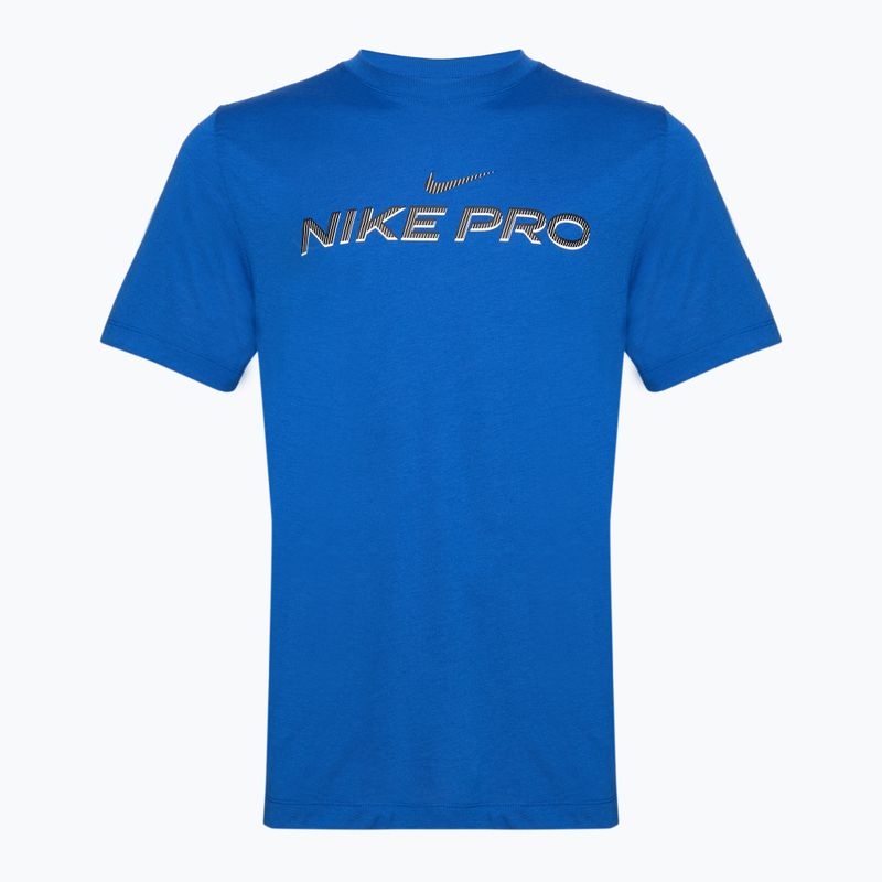 Ανδρικό μπλουζάκι προπόνησης Nike Dri-Fit Fitness dame royal