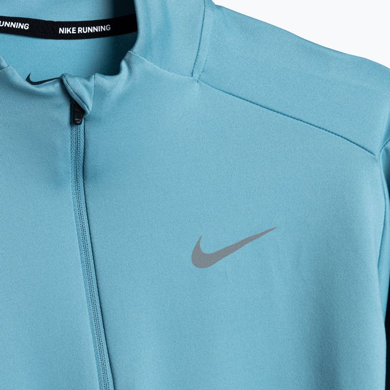 Ανδρικό μακρυμάνικο τρεξίματος Nike Dri-FIT Element 1/2-Zip denim turquoise 9