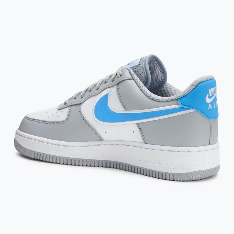 Ανδρικά παπούτσια Nike Air Force 1 '07 Next Nature wolf grey / white / university bluebi 3