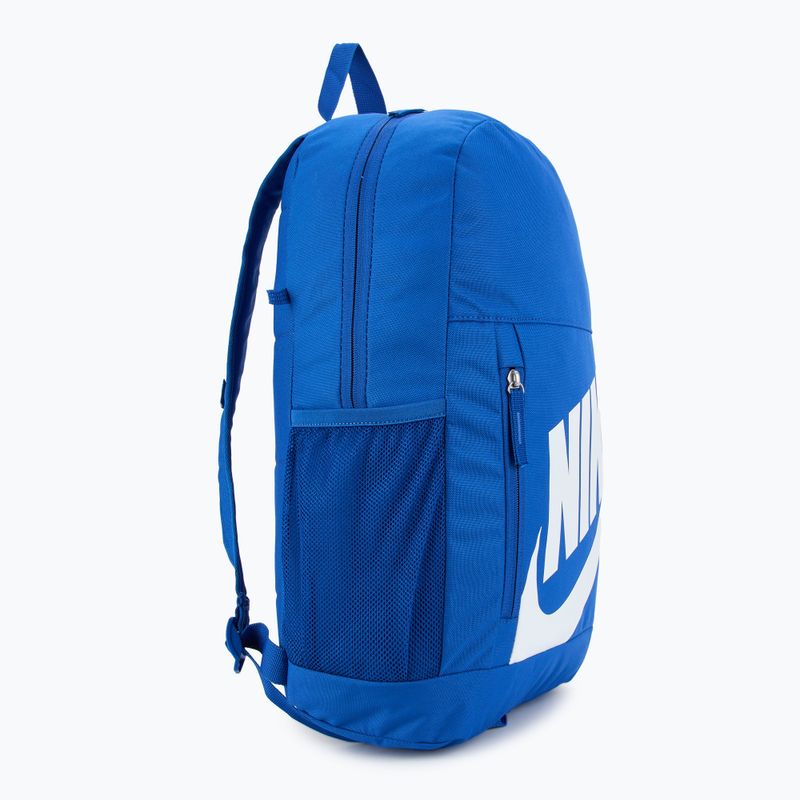 Nike Elemental 20 l παιδικό σακίδιο πλάτης game royal/ game royal/ λευκό 3