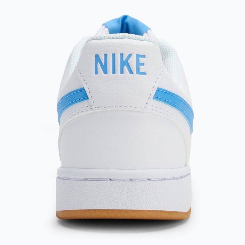 Ανδρικά παπούτσια Nike Court Vision Low λευκό/κίτρινο/μπλε της πανεπιστημιούπολης 6