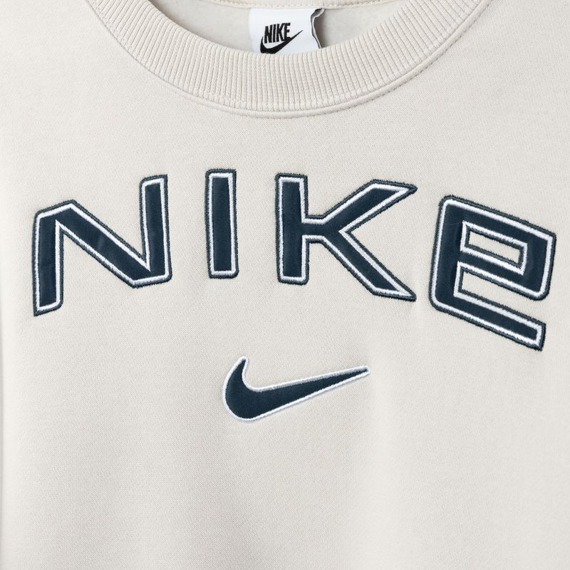 Γυναικείο φούτερ Nike Sportswear Phoenix Fleece light orewood brn/white/armory navy 3