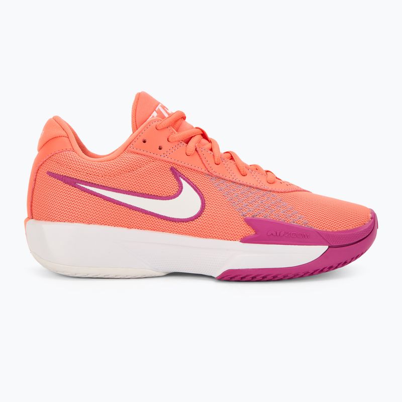 Nike G.T. Cut Academy ανδρικά παπούτσια μπάσκετ light wild mango/hot fuchsia/plum dust/white 2