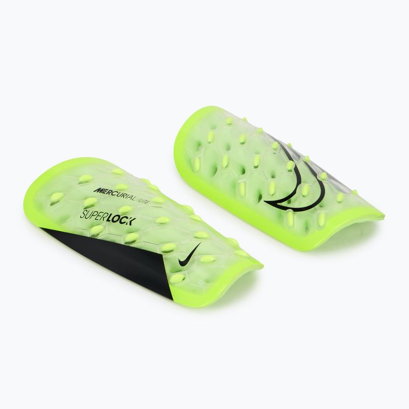 Nike Mercurial Lite Superlock προστατευτικά κνήμης volt/barely volt/μαύρο