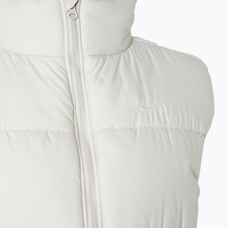 Nike Sportswear Classic Puffer Therma-Fit light orewood καφέ / μαύρο γυναικείο αμάνικο μπουφάν 3