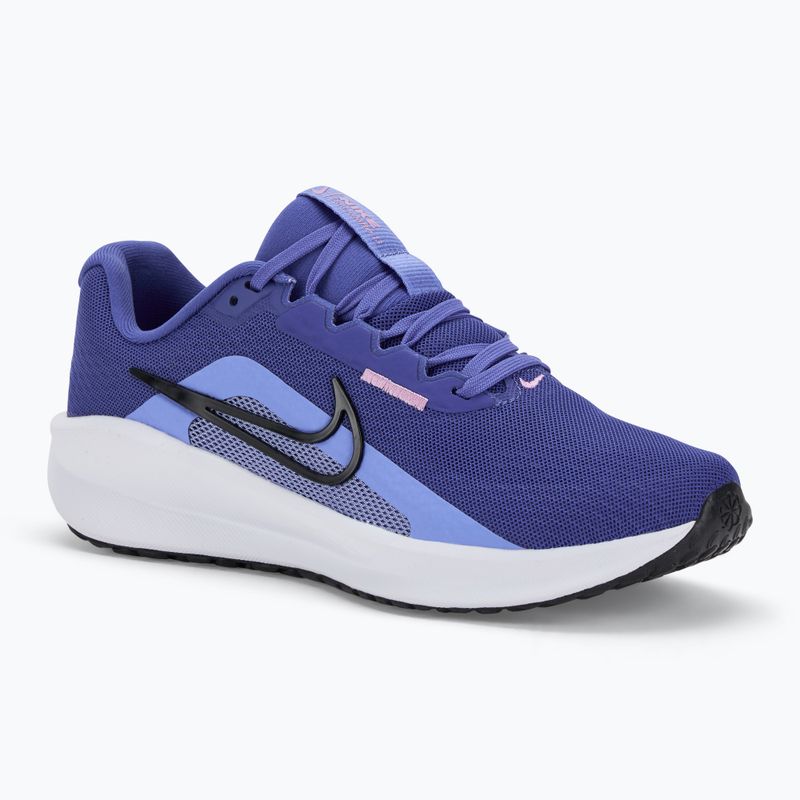 Nike Downshifter 13 γυναικεία αθλητικά παπούτσια για τρέξιμο αστρονομικό μπλε/πάνω από το ροζ/λευκό/μαύρο