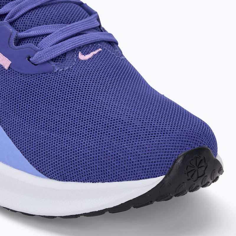 Nike Downshifter 13 γυναικεία αθλητικά παπούτσια για τρέξιμο αστρονομικό μπλε/πάνω από το ροζ/λευκό/μαύρο 7