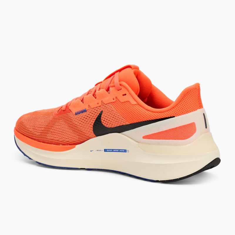 Nike Structure 25 ανδρικά παπούτσια για τρέξιμο Hyper crimson/αστρονομικό μπλε/χλωμό ελεφαντόδοντο/μαύρο 3