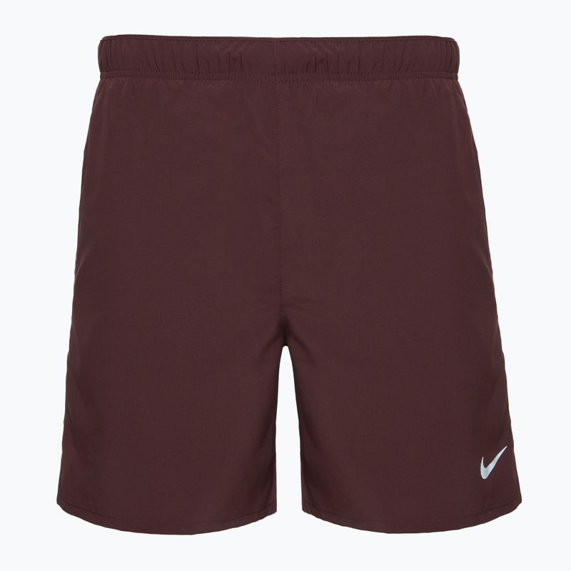 Ανδρικό σορτς Nike Dri-Fit Challenger 7" Brief-Lined βερμούδα μπορντό/αντανακλαστικό ασήμι