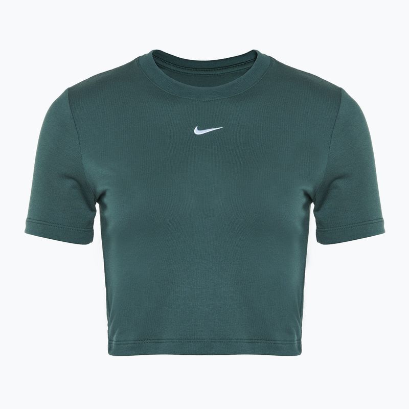 Nike Sportswear Essential γυναικείο t-shirt vintage πράσινο / λευκό