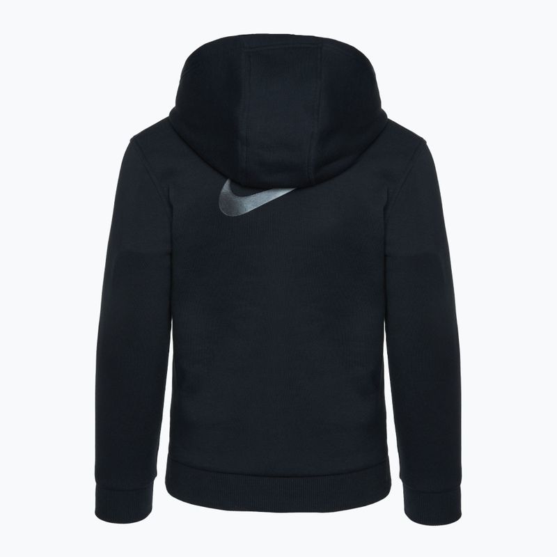 Παιδική μπλούζα Nike CR7 Club Fleece μαύρο / βολτ 2