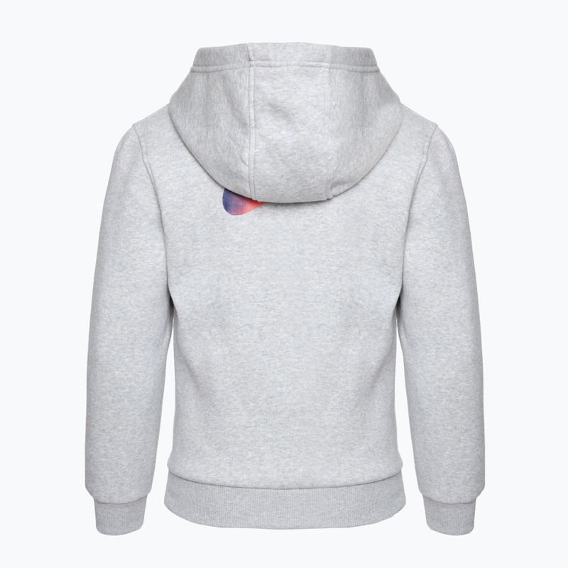 Παιδικό φούτερ Nike CR7 Club Fleece γκρι καπνός/δερματίνη/μεταλλικό χρυσό φούτερ για παιδιά 2