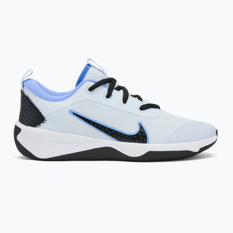 Παιδικά ποδοσφαιρικά παπούτσια Nike Omni Multi-Court μαύρο/λευκό 2