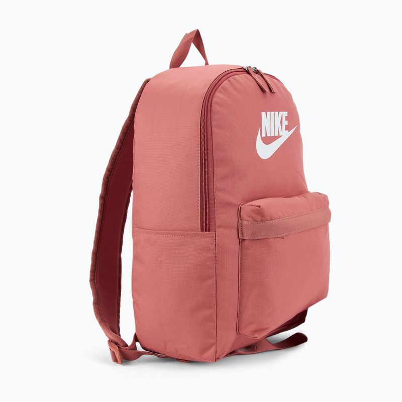 Nike Heritage 25 l σακίδιο πλάτης canyon pink/ canyon pink/ summit white 2