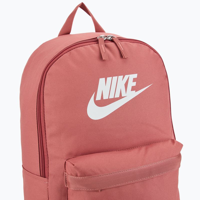 Nike Heritage 25 l σακίδιο πλάτης canyon pink/ canyon pink/ summit white 4