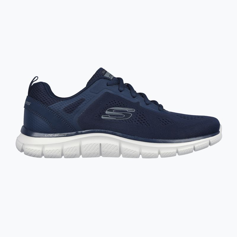 SKECHERS Track Broader navy ανδρικά παπούτσια προπόνησης 8