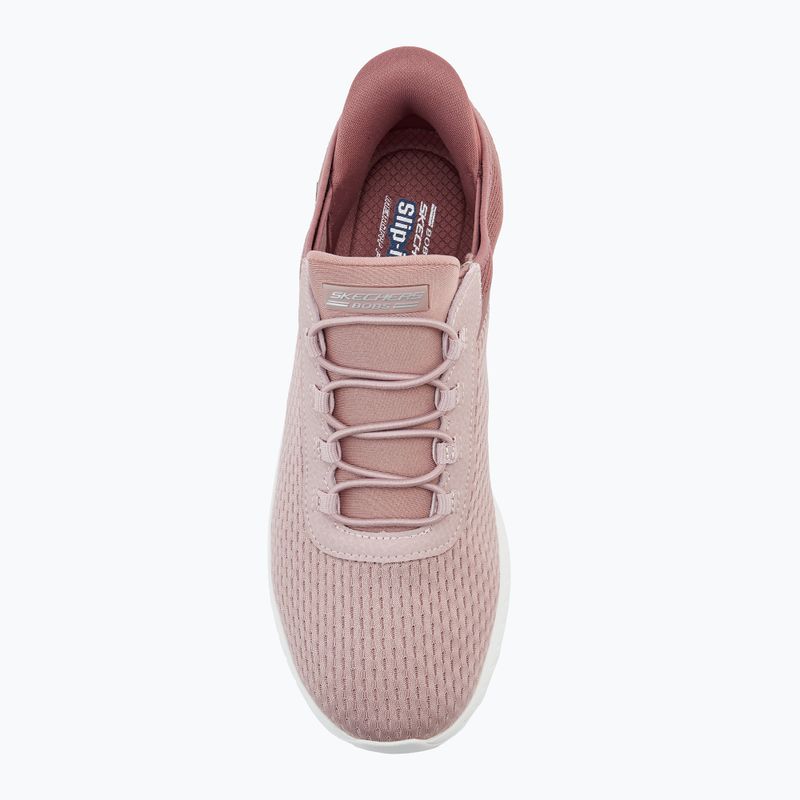 Γυναικεία παπούτσια SKECHERS Bobs Squad Chaos In Color blush 5