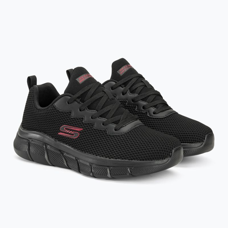 Ανδρικά παπούτσια SKECHERS Bobs B Flex Chill Edge μαύρο 4