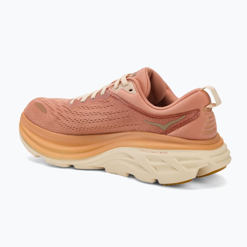 Γυναικεία παπούτσια για τρέξιμο HOKA Bondi 8 sandstone/cream 3