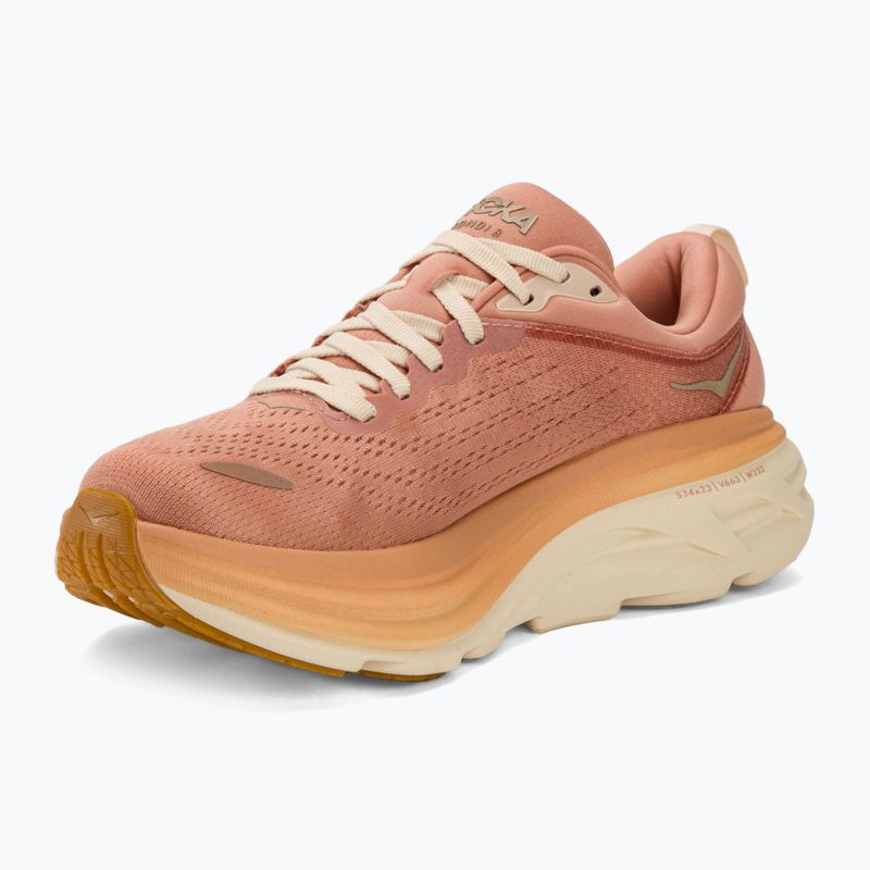 Γυναικεία παπούτσια για τρέξιμο HOKA Bondi 8 sandstone/cream 7