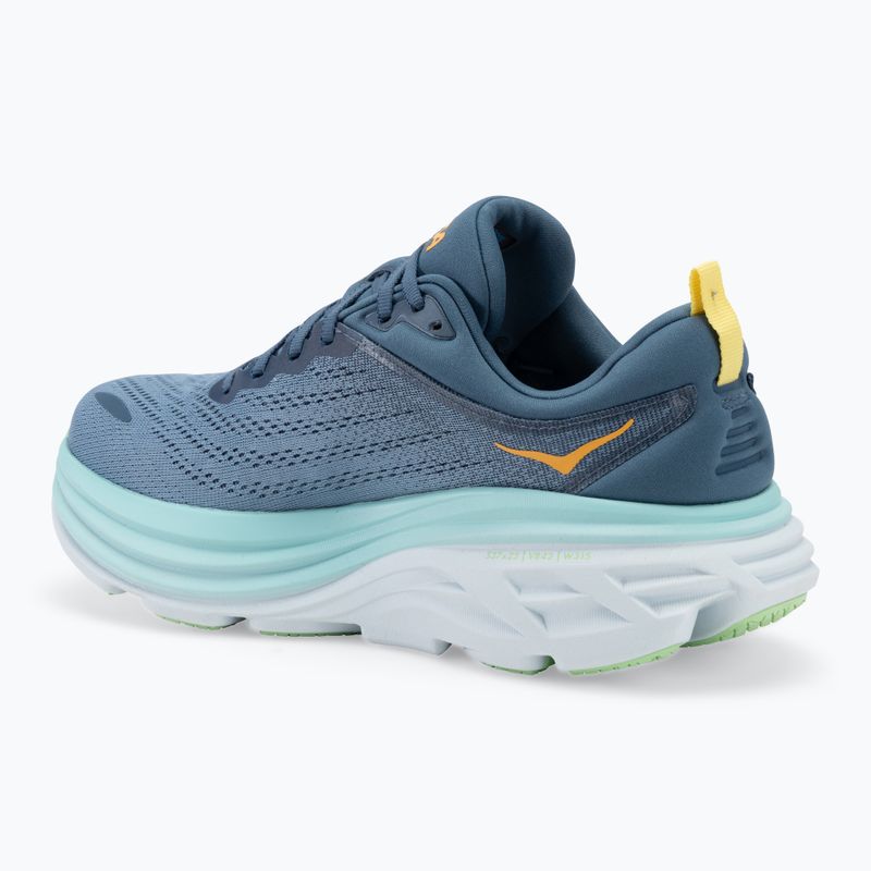 Ανδρικά παπούτσια για τρέξιμο HOKA Bondi 8 Wide real teal/shadow 3