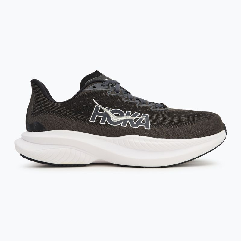 Ανδρικά παπούτσια τρεξίματος HOKA Mach 6 Wide μαύρο/λευκό 2