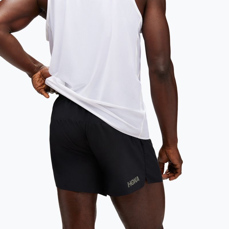 Ανδρικό σορτς για τρέξιμο HOKA Glide With Brief 5" black 2