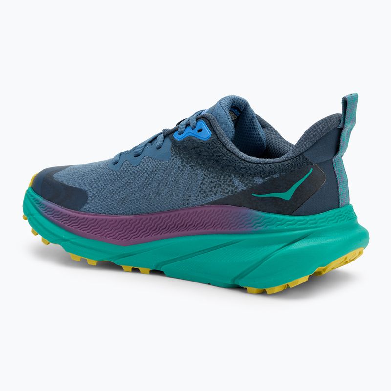 Ανδρικά παπούτσια τρεξίματος HOKA Challenger 7 GTX real teal/tech green 3