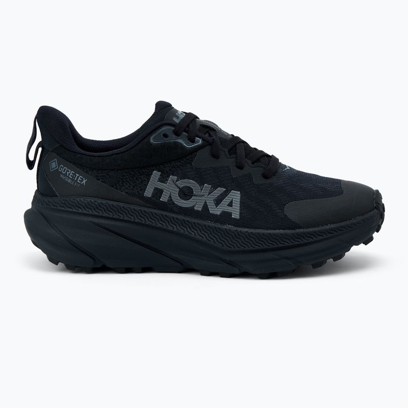 Γυναικεία παπούτσια τρεξίματος HOKA Challenger 7 GTX μαύρο/μαύρο 2