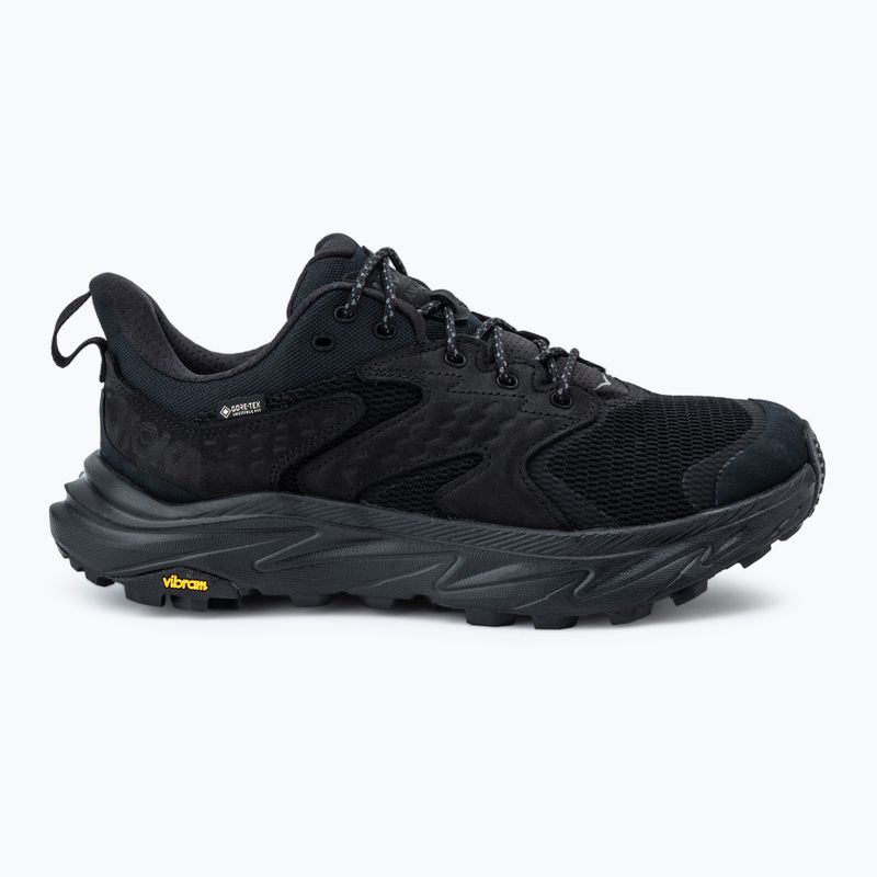 HOKA ανδρικές μπότες πεζοπορίας Anacapa 2 Low GTX μαύρο/μαύρο 2