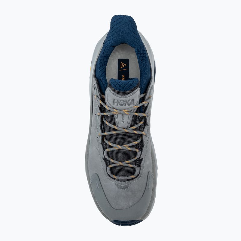 Ανδρικές μπότες πεζοπορίας HOKA Kaha 2 Low GTX galactic grey/stardust 5