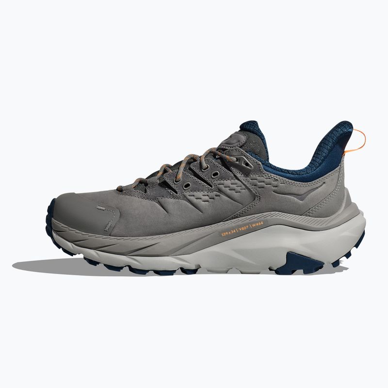 Ανδρικές μπότες πεζοπορίας HOKA Kaha 2 Low GTX galactic grey/stardust 10