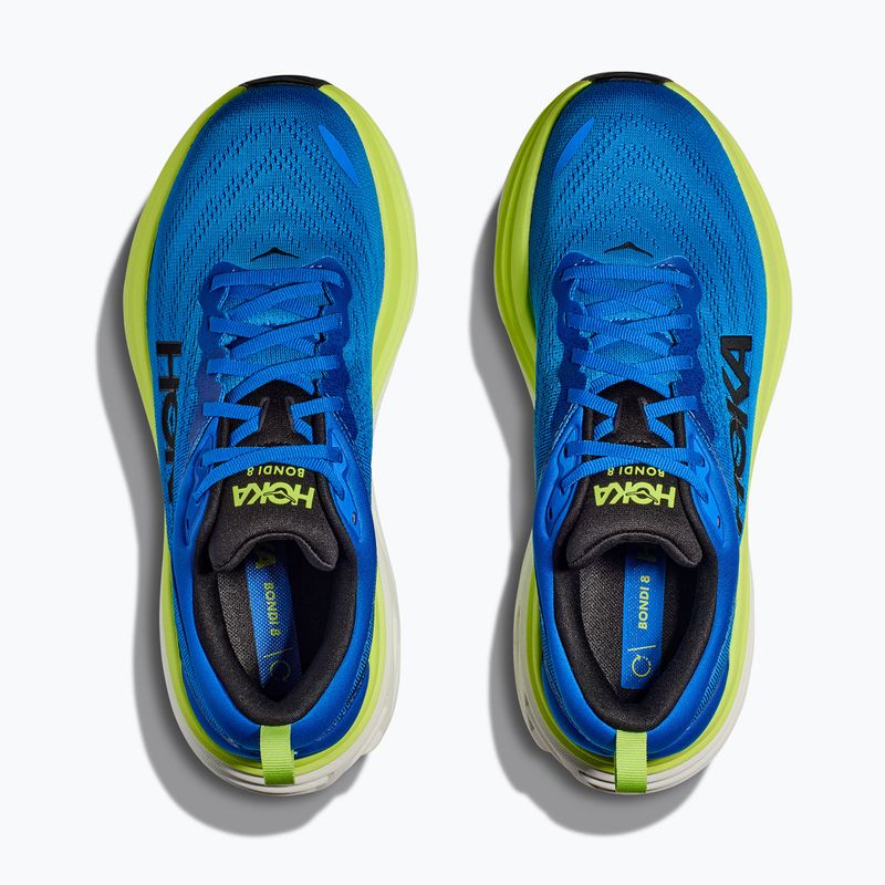 Ανδρικά παπούτσια για τρέξιμο HOKA Bondi 8 electric cobalt/lettuce 8