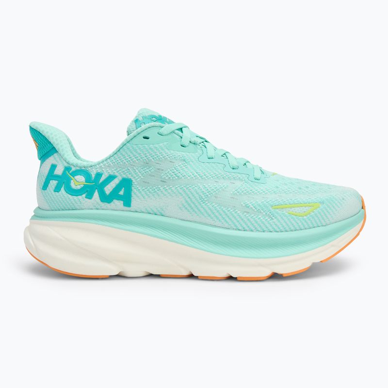 Γυναικεία παπούτσια για τρέξιμο HOKA Clifton 9 seafoam/aqua breeze 2