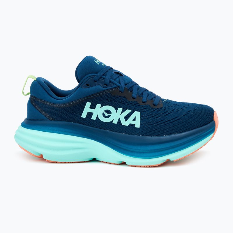 Γυναικεία παπούτσια για τρέξιμο HOKA Bondi 8 midnight/seafoam 2