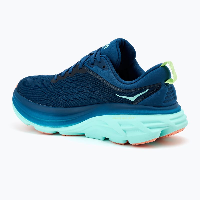 Γυναικεία παπούτσια για τρέξιμο HOKA Bondi 8 midnight/seafoam 3