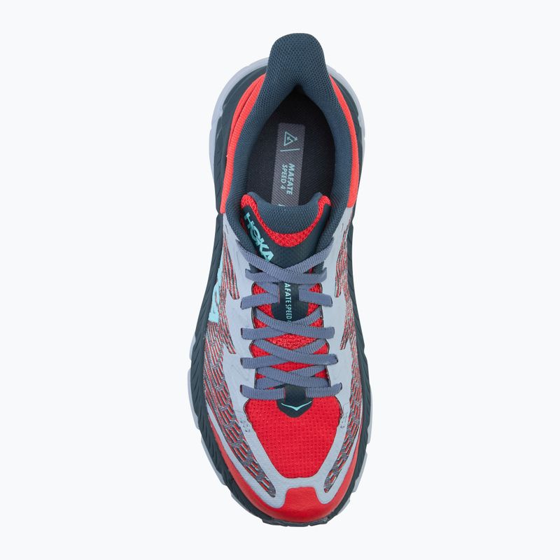 Ανδρικά παπούτσια για τρέξιμο HOKA Mafate Speed 4 cerise/stormy skies 5