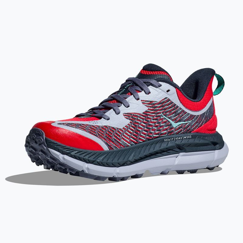 Γυναικεία παπούτσια τρεξίματος HOKA Mafate Speed 4 cerise/stormy skies 9