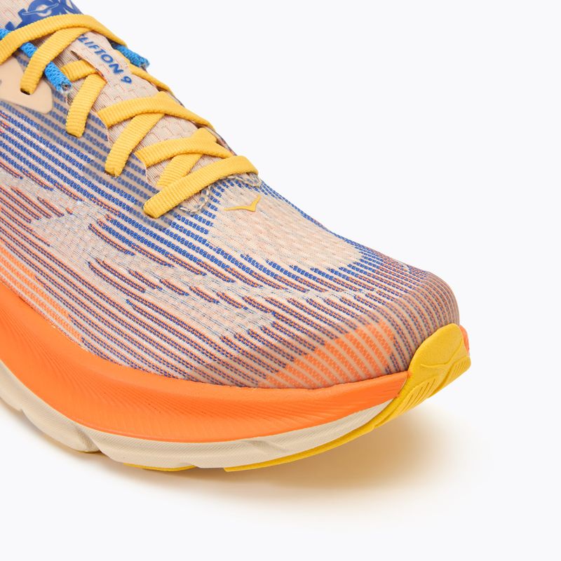 HOKA Clifton 9 ultramarine/electric tangerine παιδικά παπούτσια τρεξίματος 7