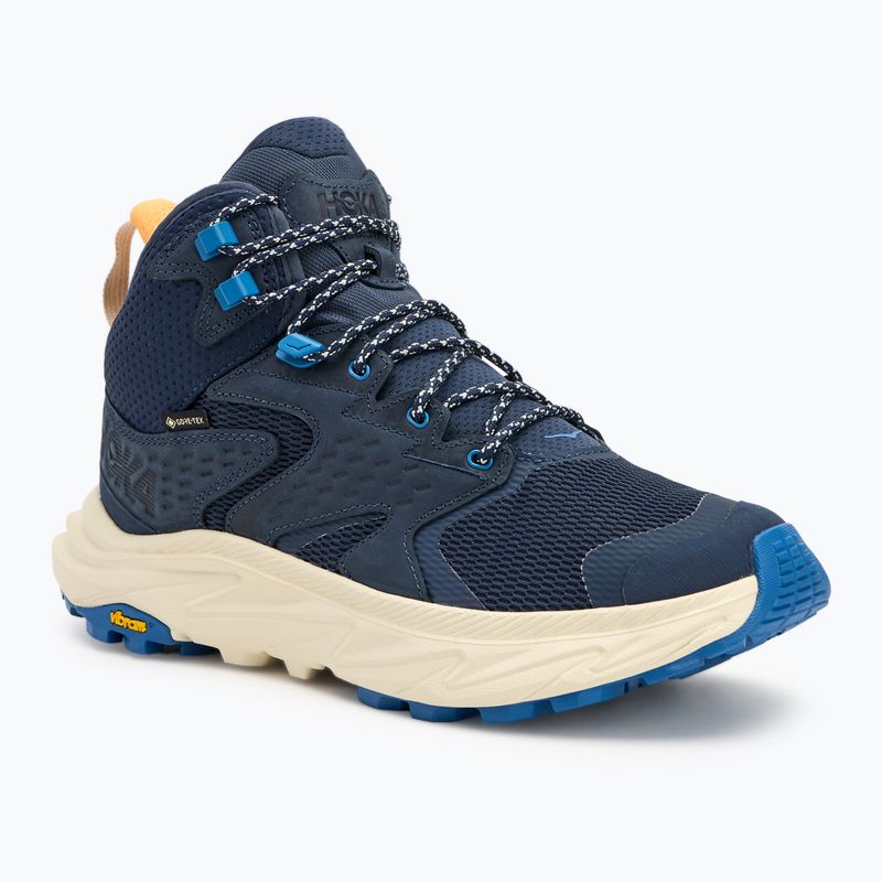 HOKA ανδρικές μπότες πεζοπορίας Anacapa 2 Mid GTX varsity navy/oat milk