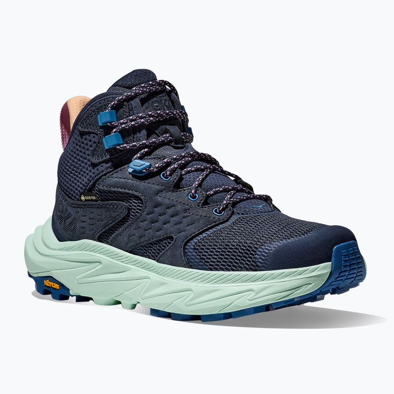 Γυναικείες μπότες πεζοπορίας HOKA Anacapa 2 Mid GTX varsity navy/aqua breeze 8