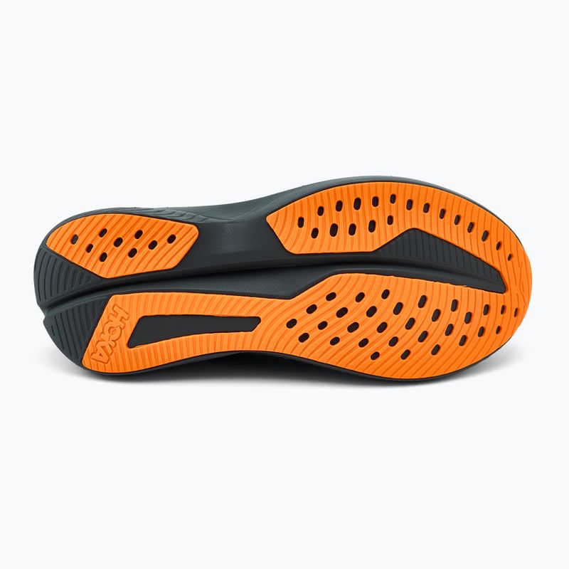 Ανδρικά παπούτσια για τρέξιμο HOKA Mach 6 black/electric tangerine 4