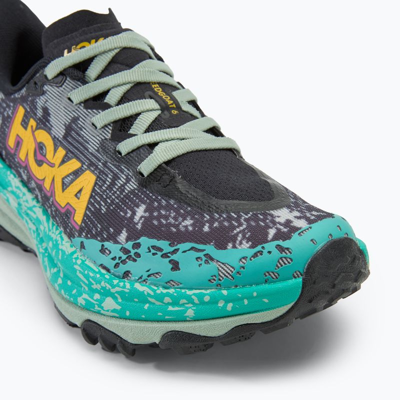 Γυναικεία παπούτσια για τρέξιμο HOKA Speedgoat 6 μαύρο/aloe vera 7