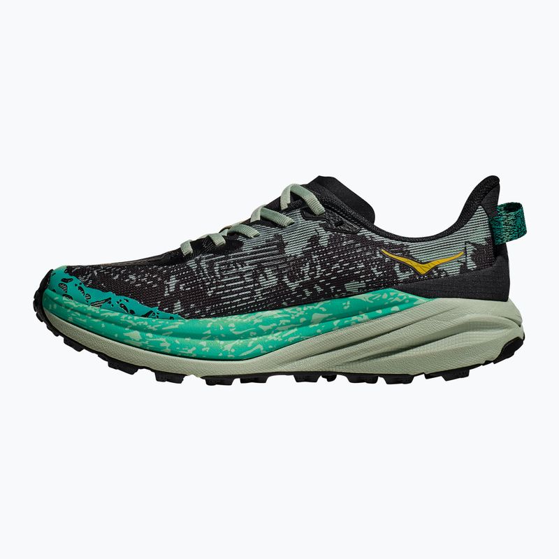 Γυναικεία παπούτσια για τρέξιμο HOKA Speedgoat 6 μαύρο/aloe vera 8