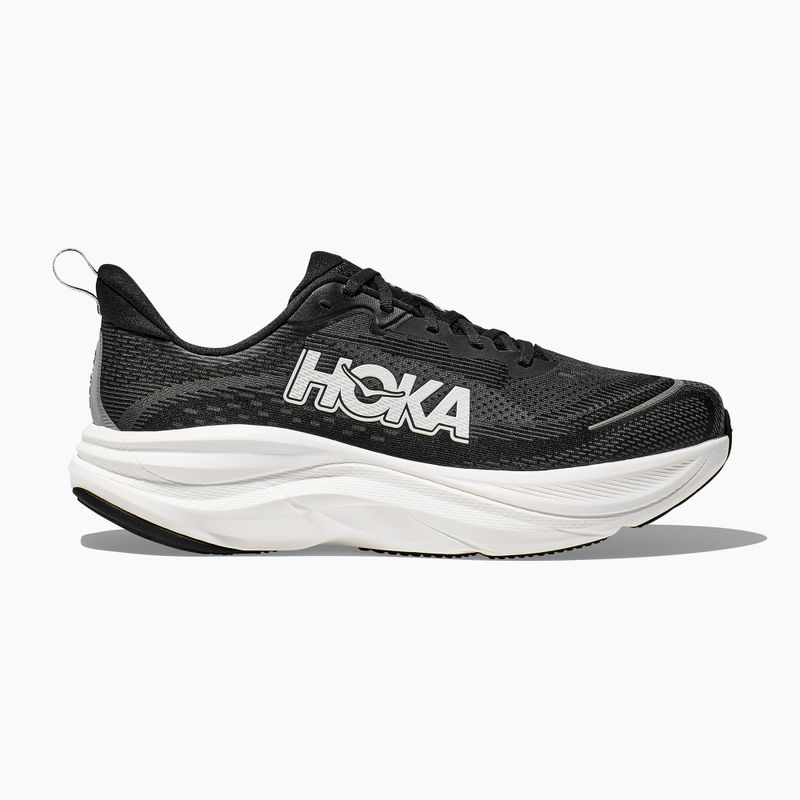 HOKA Skyflow μαύρο/λευκό ανδρικά παπούτσια για τρέξιμο 2