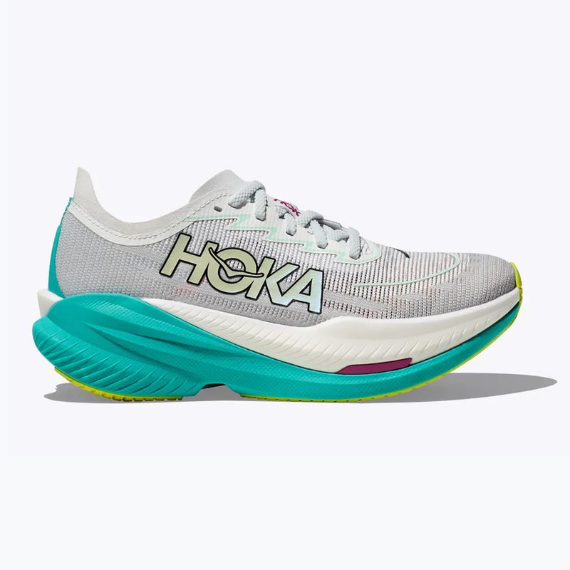 Γυναικεία παπούτσια για τρέξιμο HOKA Mach X 2 frost/electric aqua 8