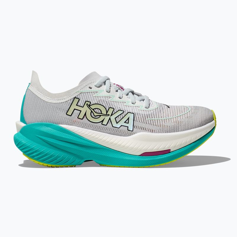 Γυναικεία παπούτσια για τρέξιμο HOKA Mach X 2 frost/electric aqua 9