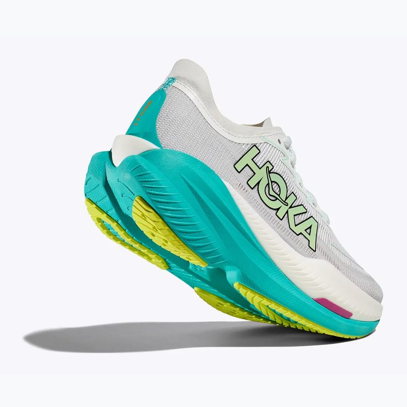 Γυναικεία παπούτσια για τρέξιμο HOKA Mach X 2 frost/electric aqua 11