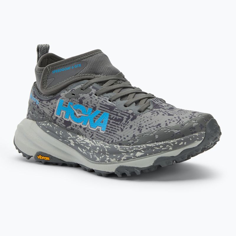 Ανδρικά παπούτσια τρεξίματος Hoka Speedgoat 6 MID GTX satellite grey/stardust